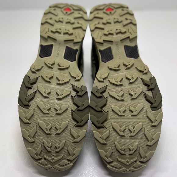 Salomon X Ultra 4 Women’s 8 Trail Hiking Shoes Green Tan Contagrip - Picture 8 of 14